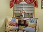 entry sitting area.